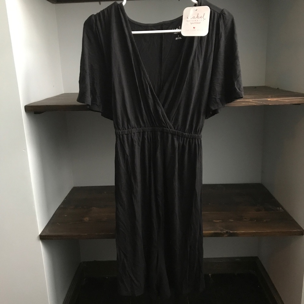 NWT Black Maternity Romper